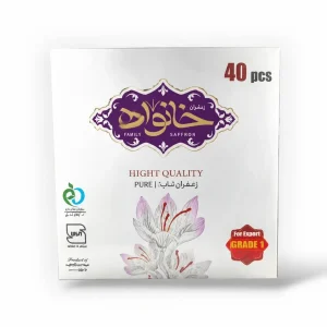 زعفران سوپر نگین درجه یک اصل قاینات-زعفران خانواده