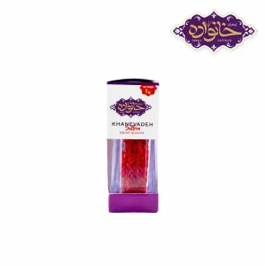 زعفران سوپر نگین درجه یک اصل قاینات یک گرم کریستال-زعفران خانواده