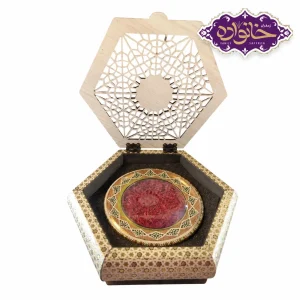 زعفران نگین درجه یک اصل قاینات یک مثقال صادراتی خانواده--زعفران خانواده