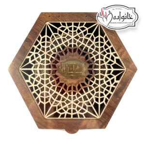 زعفران نگین درجه یک اصل قاینات پک سنتی یک مثقال 6 ضلعی خانواده