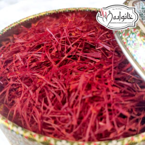 Alternative view of زعفران نگین درجه یک اصل قاینات صادراتی 10 گرم خاتم خانواده