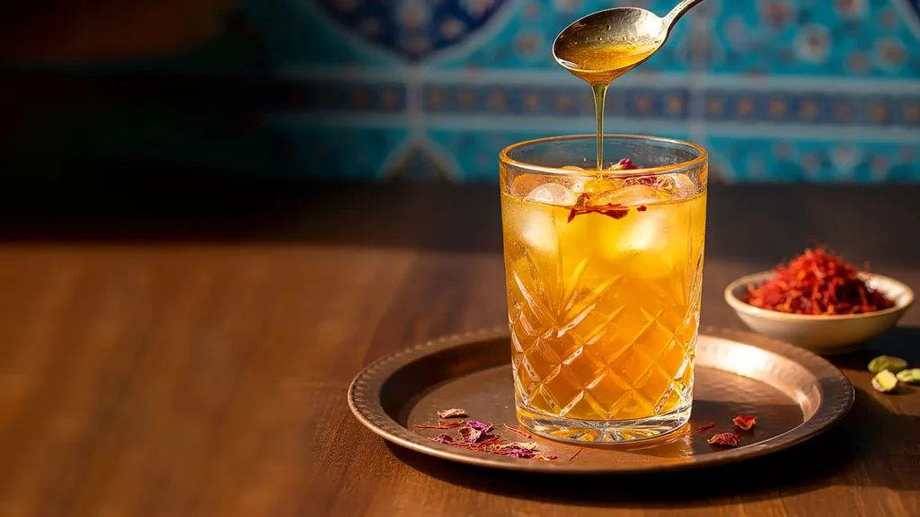 طرز تهیه شربت زعفران