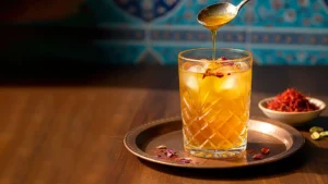 طرز تهیه شربت زعفران