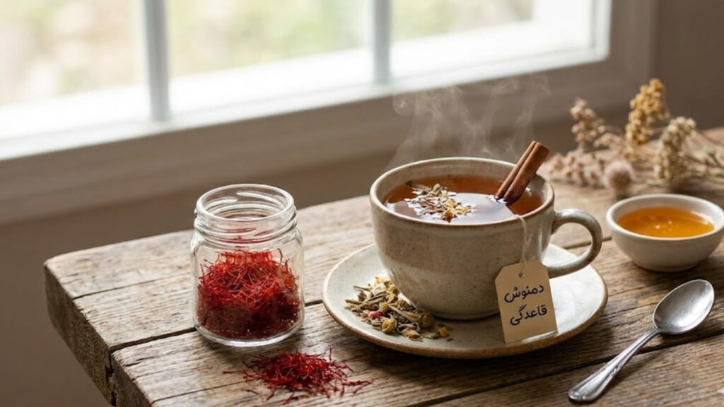 زعفران و قاعدگی