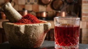 طرز تهیه زعفران دم کرده برای برنج
