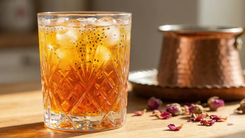 طرز تهیه شربت گلاب زعفران - چگونه شربت زعفران درست کنیم