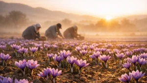 فصل برداشت زعفران-زعفران خانواده