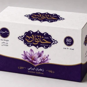 پک 80 عددی زعفران 200 سوت-زعفران خانواده