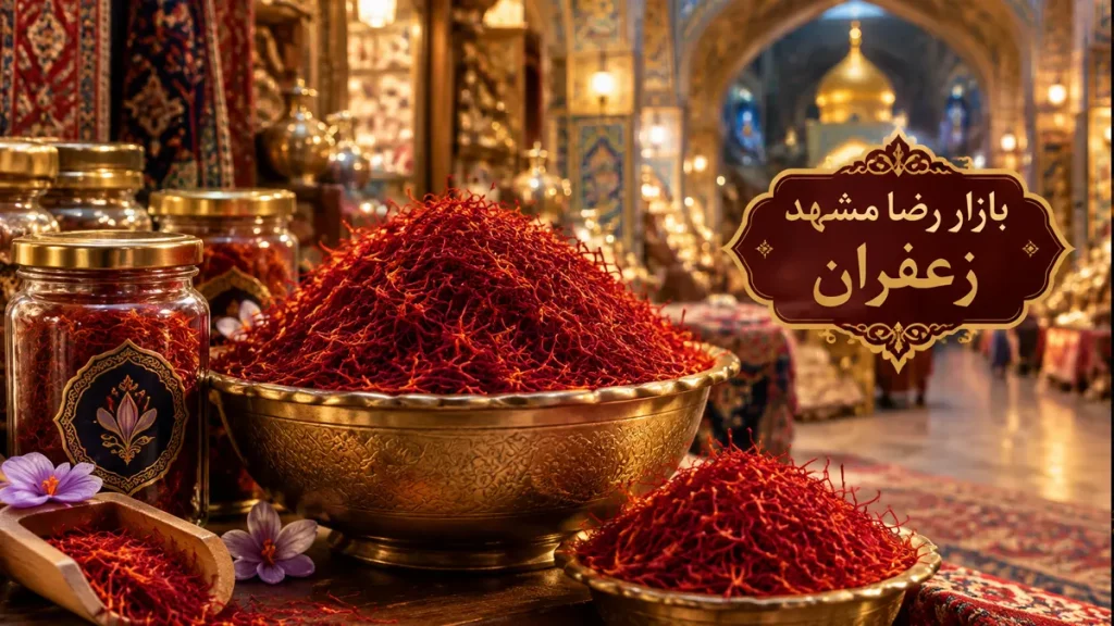 قیمت زعفران کیلویی مشهد بازار رضا-زعفران خانواده