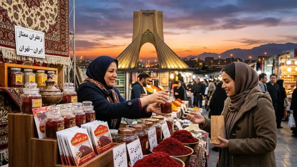 خرید زعفران در تهران-زعفران خانواده